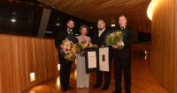 ​La Reine de Norvège remet les prix de son Concours de chant lyrique
