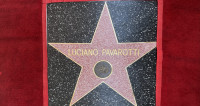 Luciano Pavarotti, nouvelle étoile sur la promenade des stars à Hollywood