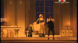 Irini Karaianni et Kurt Rydl dans Le Chevalier à la rose au Théâtre de l'Opéra de Rome