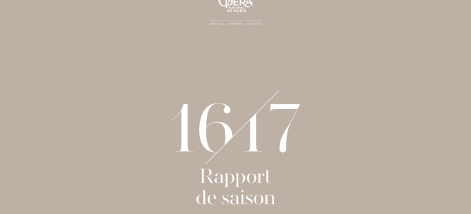 Opéra de Paris : une hausse pour la saison 2016/2017