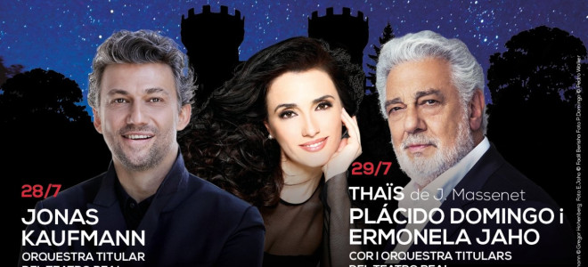 Jonas Kaufmann, Plácido Domingo et Ermonela Jaho à l'affiche du Festival Peralada 2018