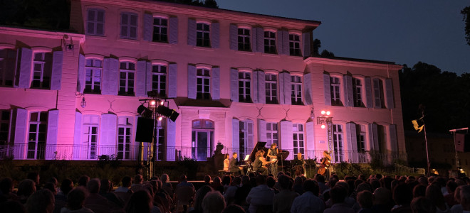 Jardin à l’anglaise au château du Tholonet