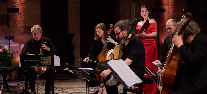 Les Muses pleurent avec Jordi Savall au Festival Peralada