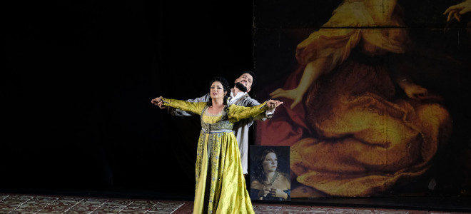 La Netrebko dans Tosca, « E lucevan le stelle » à Vérone