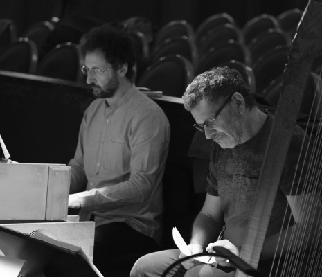 Moshe Leiser et Gianluca Capuano en répétition