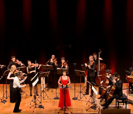 Sandrine Piau, Le Concert de la Loge et Julien Chauvin à l'Auditorium du Louvre