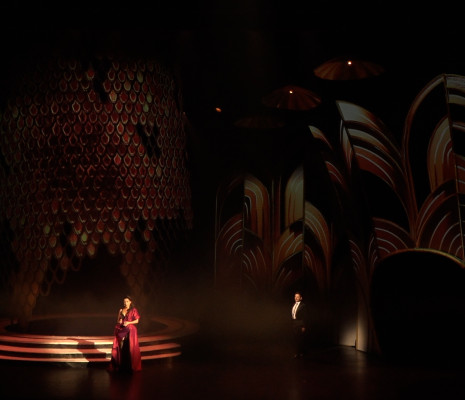 Erminie Blondel et Raffaele Abete dans La Traviata par Oriol Tomas