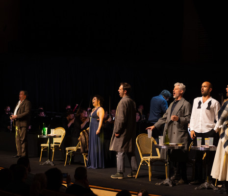 Marc Labonnette, Magali Simard-Galdès, Thomas Dolié, Edwin Crossley-Mercer, Francesco Salvadori, Pene Pati, Nicole Car - La Bohème par Grégoire Pont