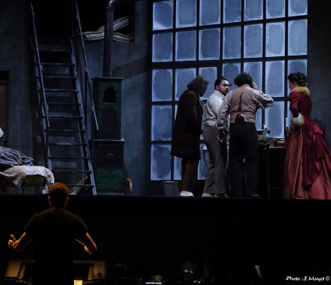 Adriana Gonzalez, Stefan Pop, Mikhaïl Timoshenko, Charlotte Bonnet, Adrien Mathonat, Alin Munteanu - La Bohème par Andrea Tocchio