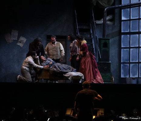 Adriana Gonzalez, Stefan Pop, Mikhaïl Timoshenko, Charlotte Bonnet,  Adrien Mathonat, Alin Munteanu - La Bohème par Andrea Tocchio