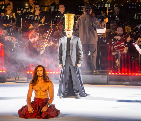 Antonino Giacobbe dans Turandot au Théâtre antique de Taormina