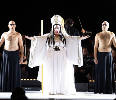 Chrystelle di Marco dans Turandot au Théâtre antique de Taormina