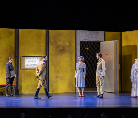 Mathilde Ortscheidt (Tauride), Giacomo Nanni (Minos), Neima Fischer (Arianna), Andrea Gavagnin (Teseo), Ester Ferraro (Carilda) - Ariane en Crète par Stephen Taylor