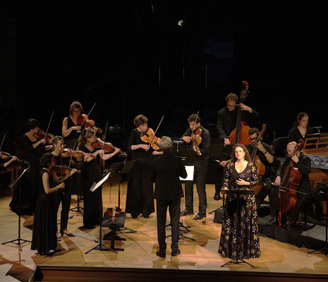 Eva Zaïcik chante le Nisi Dominus avec le Poème Harmonique