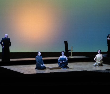 Carlo Bosi, Christopher Maltman, Eleonora Buratto, Aude Extrémo et Andres Cascante - Madame Butterfly par Robert Wilson