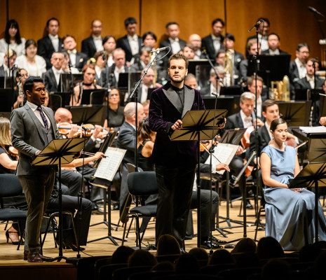 Michael Arivony, Julien Henric et Hélène Carpentier chantent L'Ancêtre de Saint-Saëns dirigés par Kazuki Yamada