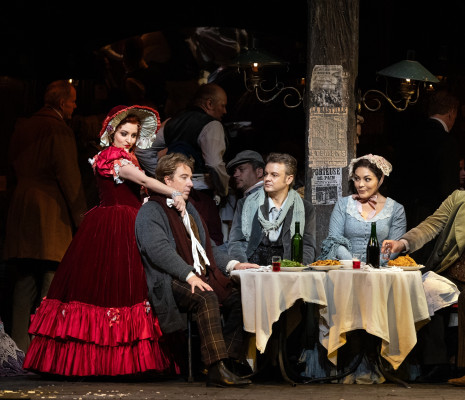 Emily Pogorelc, Boris Pinkhasovich, Dmytro Popov, Ailyn Pérez & Gihoon Kim - La Bohème par Franco Zeffirelli