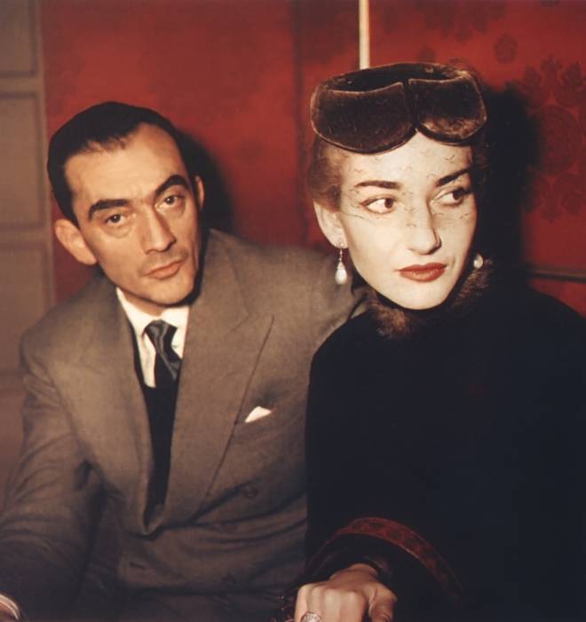 Visconti et Maria Callas