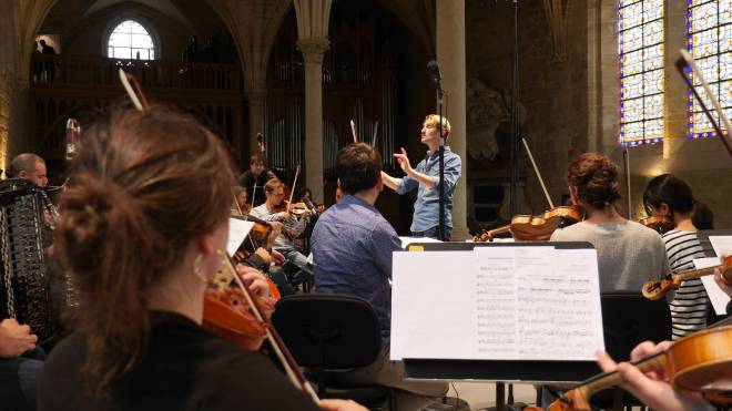Secession Orchestra dirigé par Clément Mao-Takacs à Royaumont