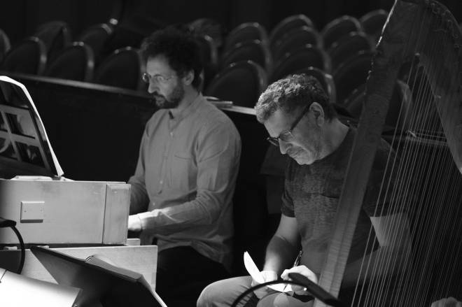 Moshe Leiser et Gianluca Capuano en répétition