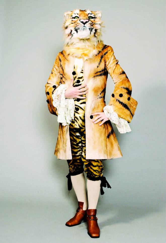 Costume de Jean-Marc Stehlé pour le rôle du Tigre dans La Flûte enchantée