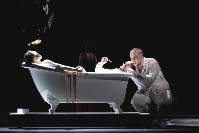 Nikolay Borchev et Michael Nagl dans Don Giovanni