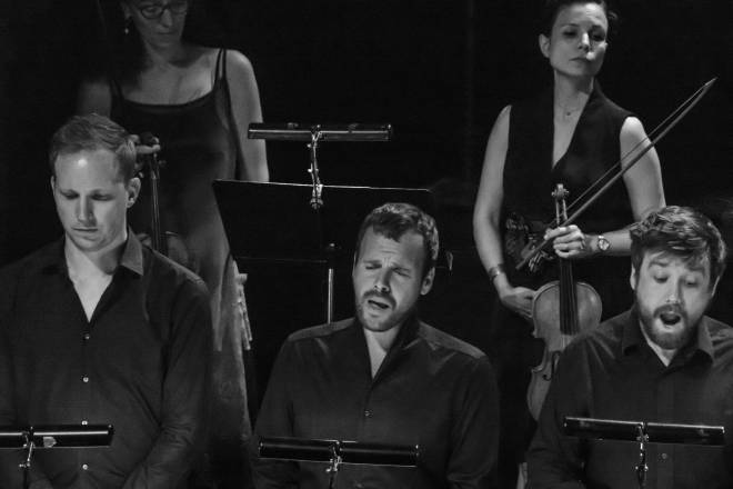 Benoît Arnould, Marc Mauillon et Nicholas Scott - Le Poème Harmonique - Les promenades musicales du Pays d'Auge