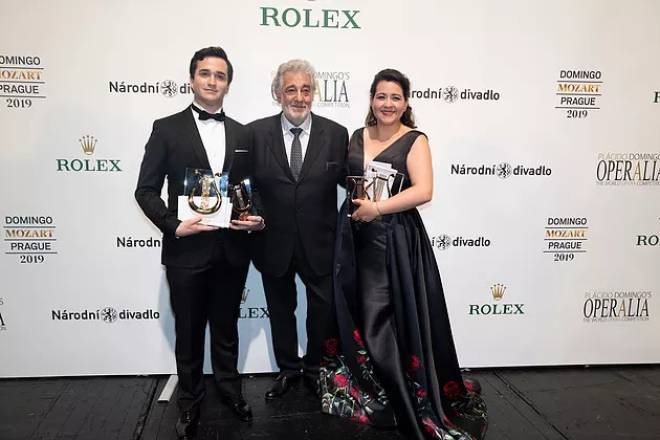 Xabier Anduaga, Placido Domingo & Adriana Gonzalez​ - Operalia 2019