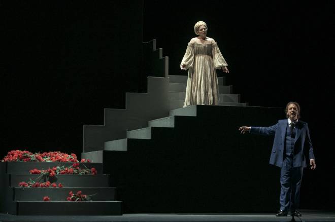 Daniel Taylor et Marisú Pavón - Orphée et Eurydice par Carlos Trunsky