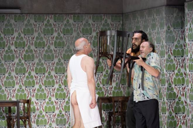 Christopher Purves, Antonio di Matteo & Rodolphe Briand - Falstaff par Barrie Kosky