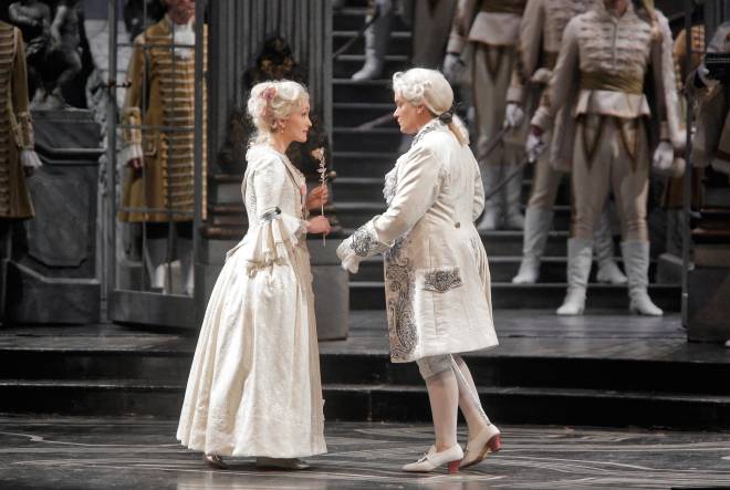 Erin Morley et Alice Coote dans le Chevalier à la Rose au Met