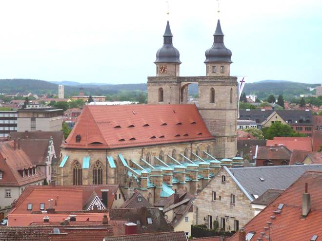 Eglise de la ville de Bayreuth