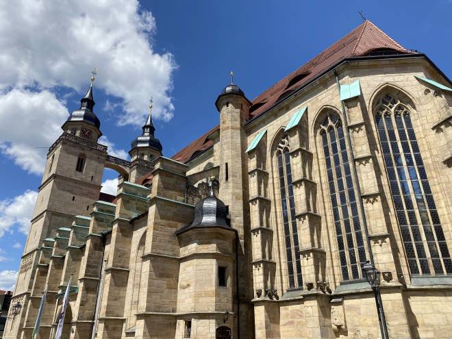 Eglise de la ville de Bayreuth