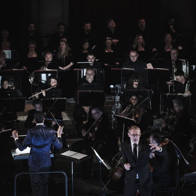 Lambert Wilson et l'Orchestre symphonique de Mulhouse - Candide au Palais Universitaire de Strasbourg​