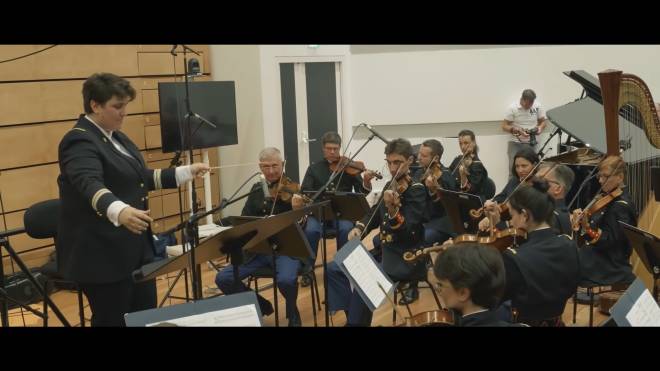 Aurore Tillac et l'Orchestre de la Garde Républicaine