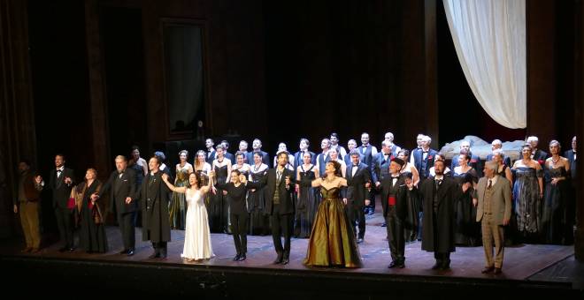 La Traviata par Renée Auphan, Yves Coudray