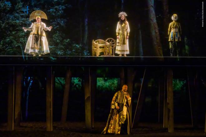 Svetlana Lifar, Lysa Menu, Luciano Batinic et Estelle Bobey - Boris Godounov par Jean-Romain Vesperini