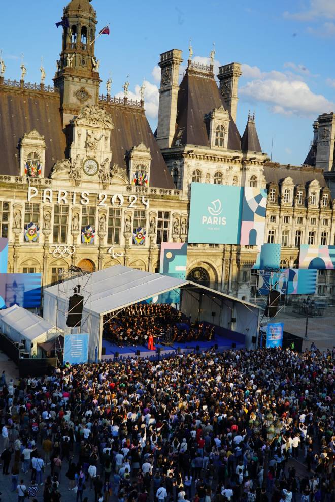 Orchestre de chambre de Paris, Parvis de l'Hôtel de Ville