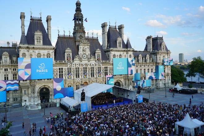 Orchestre de chambre de Paris, Parvis de l'Hôtel de Ville