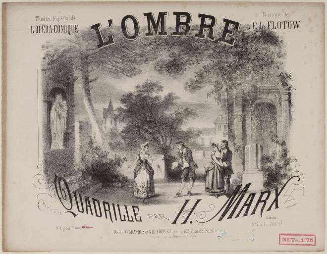L'Ombre, quadrille d’après Flotow (Henri Marx)