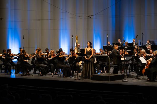 Marianne Crebassa, Mikko Franck et l'Orchestre Philharmonique de Radio France