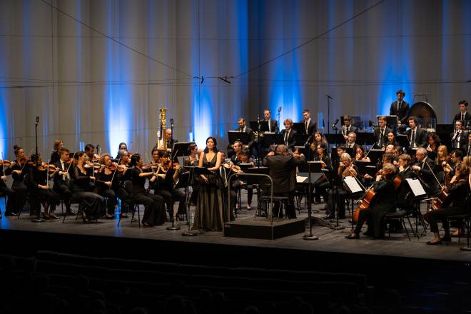 Marianne Crebassa, Mikko Franck et l'Orchestre Philharmonique de Radio France