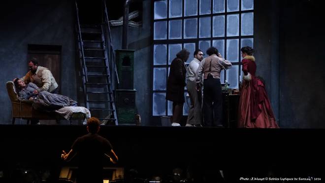 Adriana Gonzalez, Stefan Pop, Mikhaïl Timoshenko, Charlotte Bonnet, Adrien Mathonat, Alin Munteanu - La Bohème par Andrea Tocchio