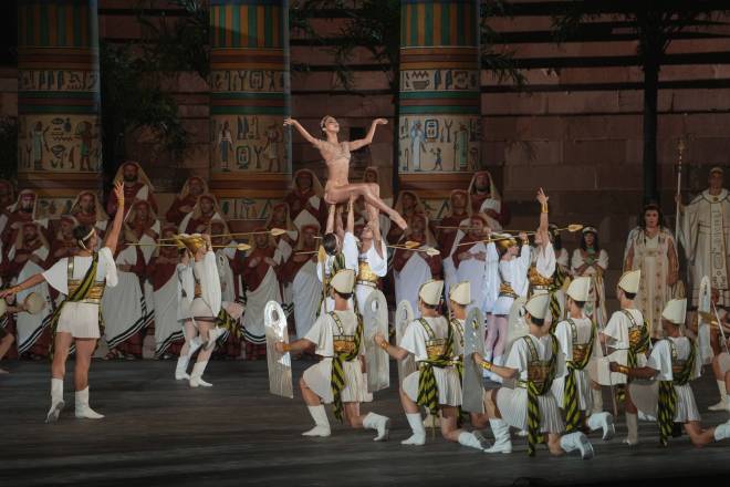 Aida par Gianfranco de Bosio aux Arènes de Vérone