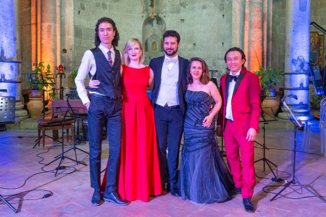 Danilo Pastore, Dorota Szczepańska, Roberto Manuel Zangari, Silvia Frigato, Masashi Tomosugi - San Giovanni Battista au Festival Barocco Alessandro Stradella di Viterbo