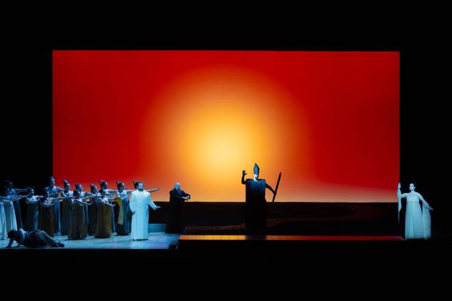 Stefan Pop, Carlo Bosi, Vartan Gabrielian et Eleonora Buratto - Madame Butterfly par Robert Wilson