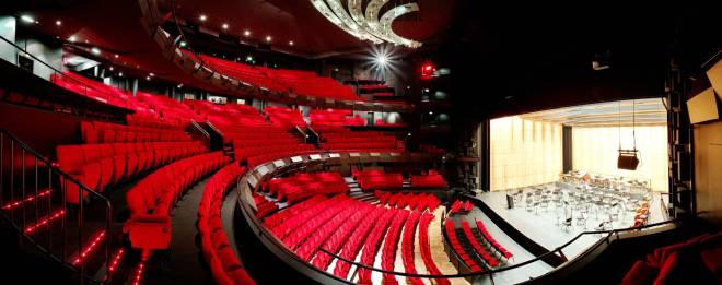 Intérieur du Théâtre des Arts Opéra de Rouen