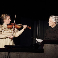 Le dernier jour d'un condamné (violon Alexandra Jouannie et récitante Catherine Alcover)