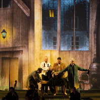 Thomas Dolié, Francesco Salvadori, Pene Pati & Edwin Crossley-Mercer - La Bohème par Grégoire Pont