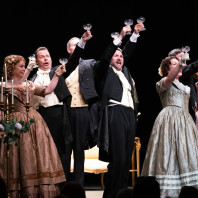 Gabriella Cassidy, Robyn Lyn Evans, Matthew Hargreaves, Timothy Dawkins, Ambrose Connoly, Stéphanie Windsor-Lewis - La Traviata par Diva Opera